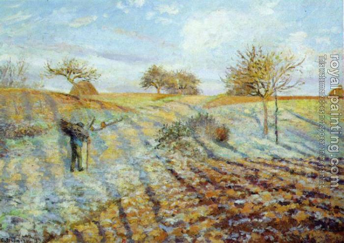 Camille Pissarro : Gelee Blanche Camille Pissarro : Gelee Blanche